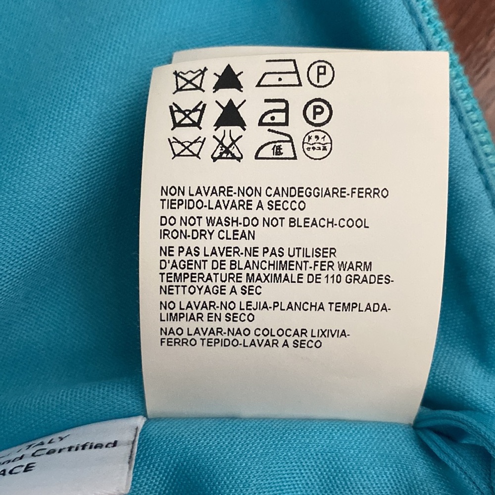 👗Versace Turquoise Cocktail Dress👗 - Picture 8 of 9